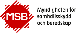Myndigheten för samhällsskydd och beredskap MSB - Myndigheten för samhällsskydd och beredskap logotype